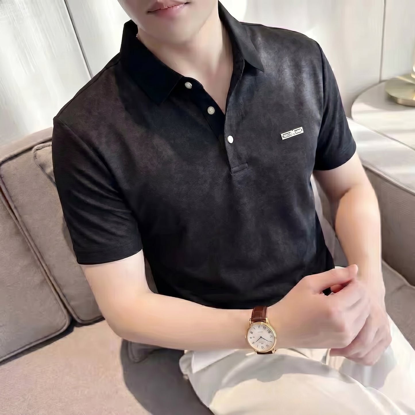 أناقة يومية بأسلوب عصري-Élite Casual Polo